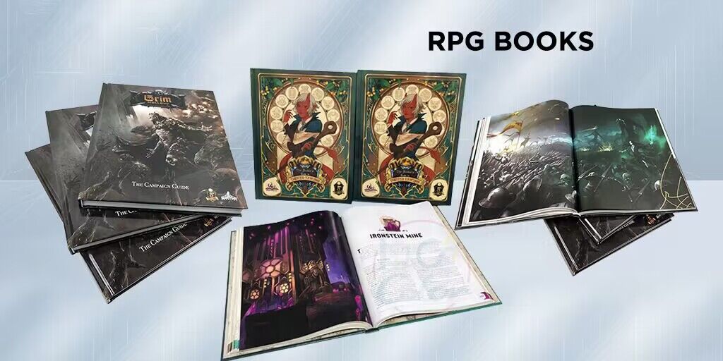 TTRPG KNYGŲ SPAUSDINIMO PASLAUGA